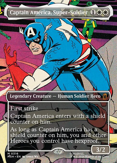 Captain America, Super-Soldier — Marvel Super Heroes 316