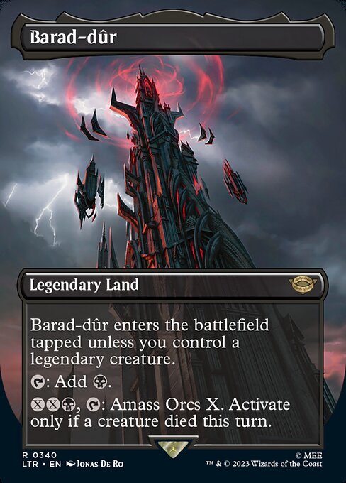 Barad-dûr — The Lord of the Rings: Tales of Middle-earth 340