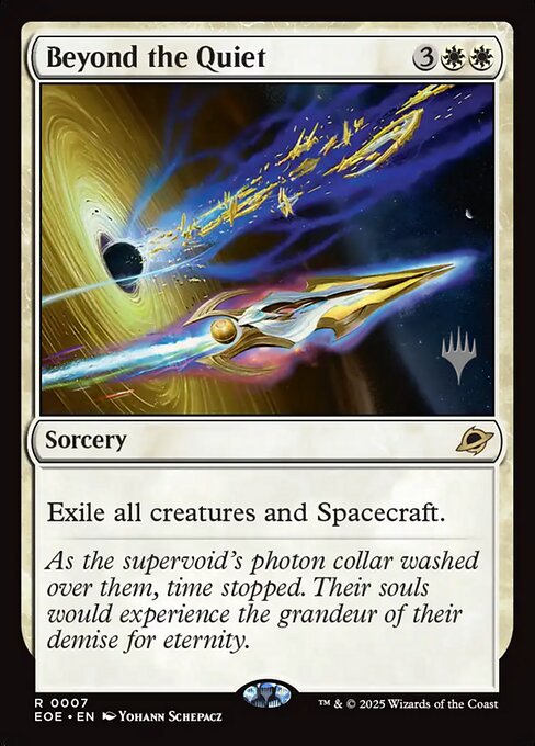 Beyond the Quiet — Edge of Eternities Promos 7p