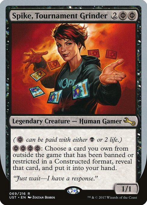 Spike, Tournament Grinder — Unstable 69
