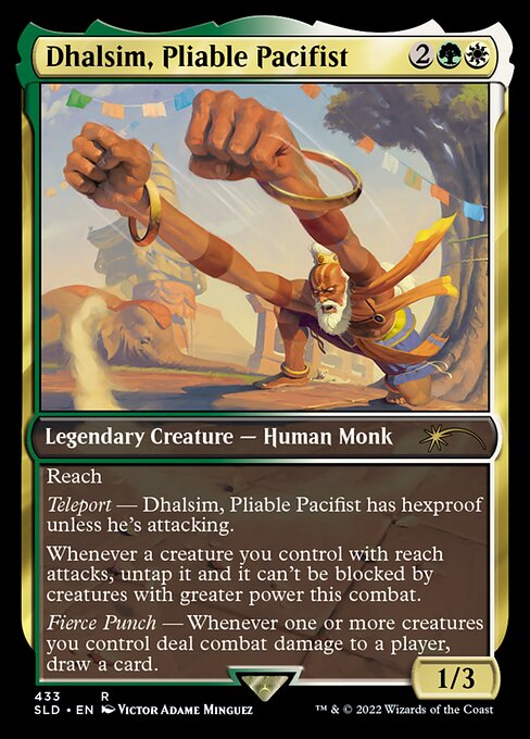 Dhalsim, Pliable Pacifist — Secret Lair Drop 433