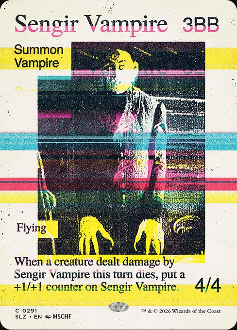 Vampiro de Sengir — The Zeta Set 291