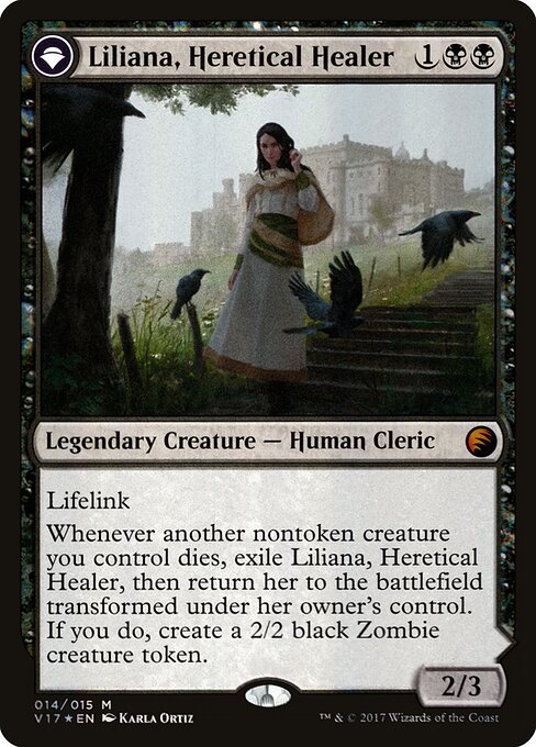 Liliana, Heretical Healer — From the Vault: Transform 14