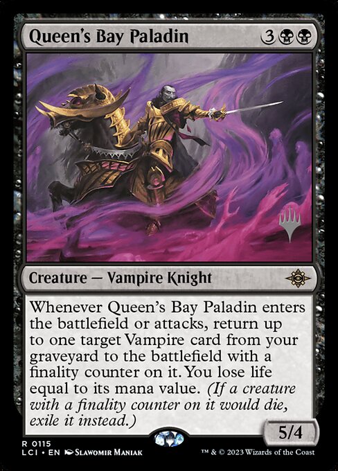 Paladino da Baía da Rainha — The Lost Caverns of Ixalan Promos 115p