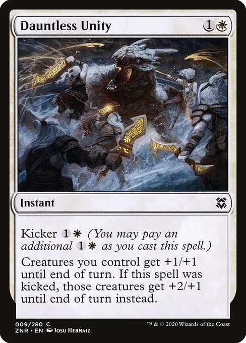Unidade Inabalável — Zendikar Rising 9