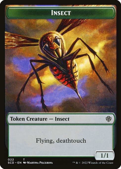 Insect — Starter Commander Deck Tokens 22