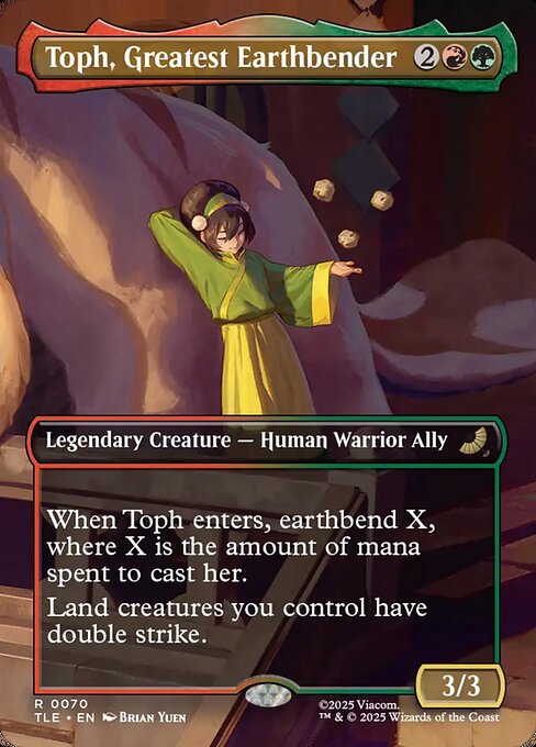 Carta-chave do deck campeão: Toph, Greatest Earthbender