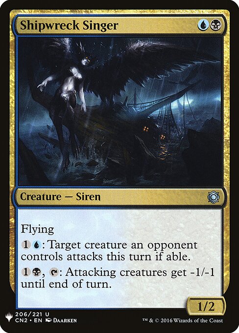 Sirena do Naufrágio — The List CN2-206