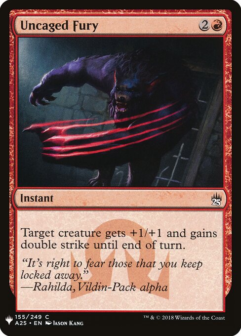 Fúria Liberta — The List A25-155