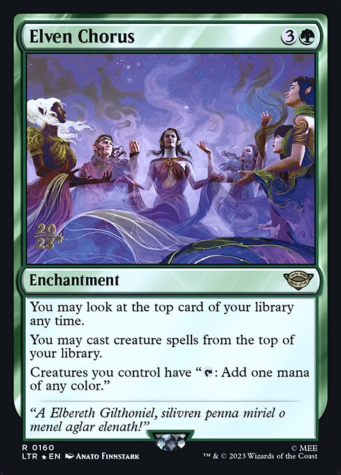 Coro Élfico — Tales of Middle-earth Promos 160s