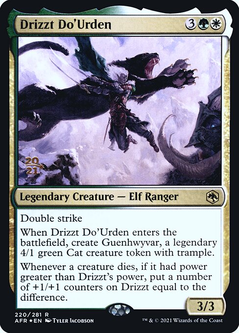 Drizzt Do'Urden — Adventures in the Forgotten Realms Promos 220s