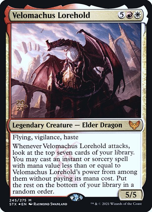 Velômaco Sapioforte — Strixhaven: School of Mages Promos 245s