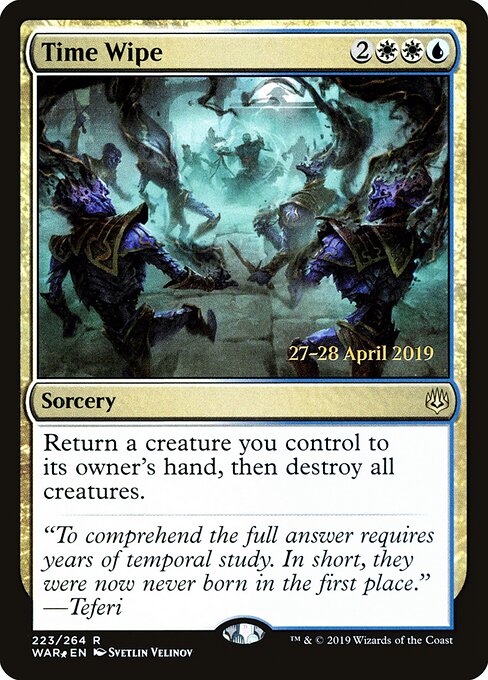 Limpeza Temporal — War of the Spark Promos 223s
