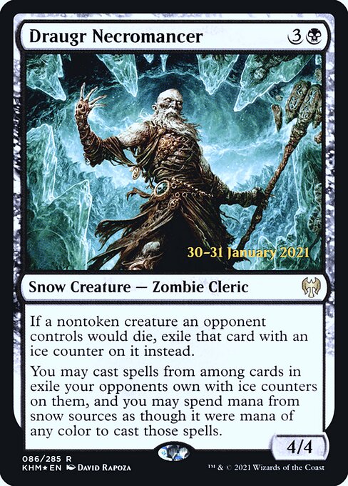 Necromante Draugr — Kaldheim Promos 86s