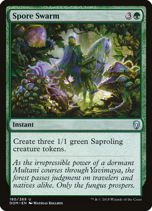 Enxame de Esporos — Dominaria 180