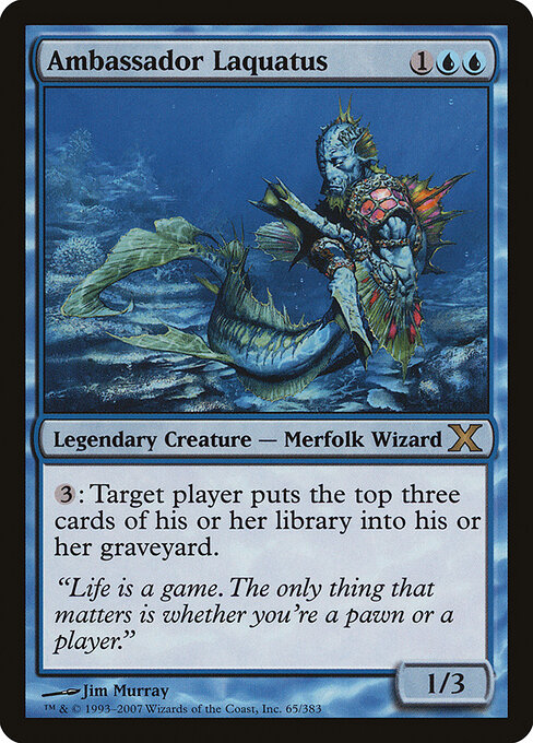 Embaixador Laquatus — Tenth Edition 65