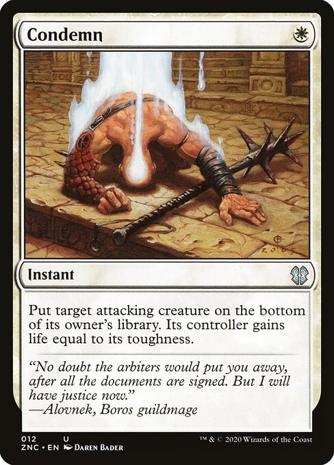 Condenar — Zendikar Rising Commander 12