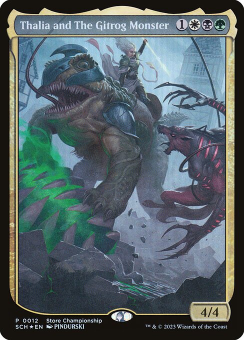 Thalia e O Monstro Gitrog — Store Championships 12