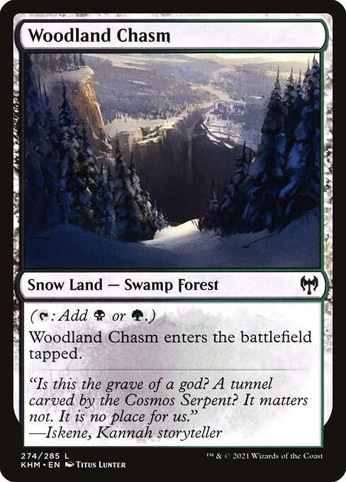 Abismo da Floresta — Kaldheim 274