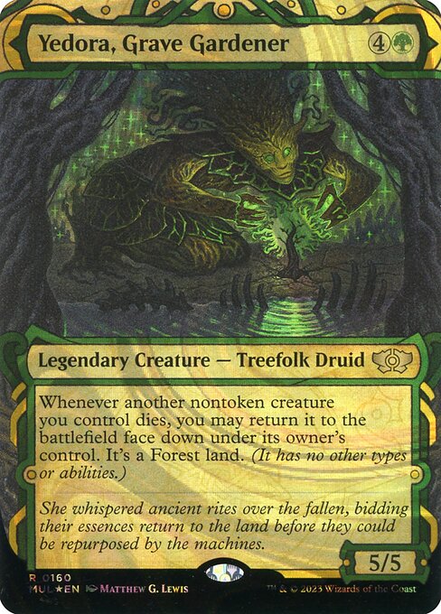 Yedora, Jardineira dos Túmulos — Multiverse Legends 160