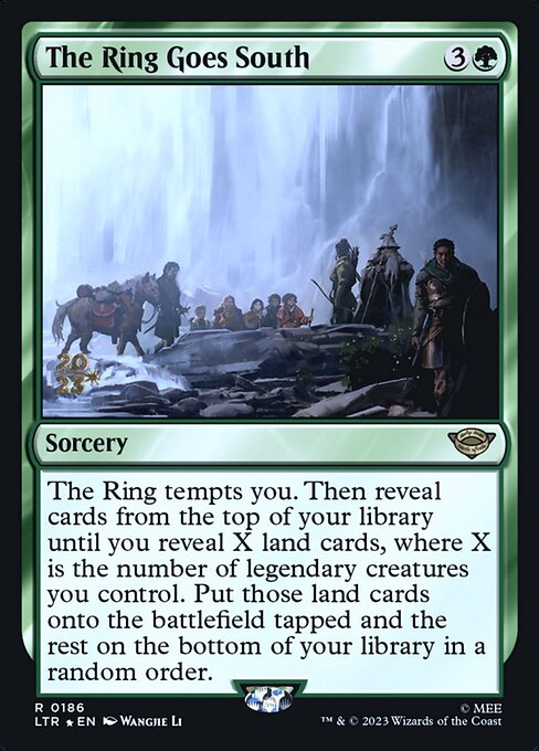 O Anel Vai para o Sul — Tales of Middle-earth Promos 186s