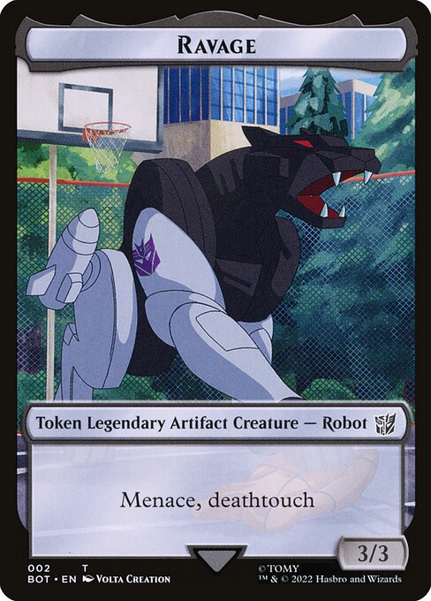 Ravage — Transformers Tokens 2