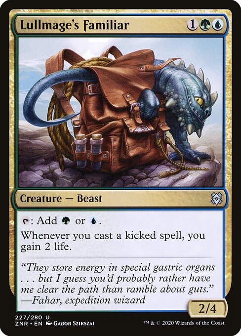 Familiar do Mago Anulador — Zendikar Rising 227