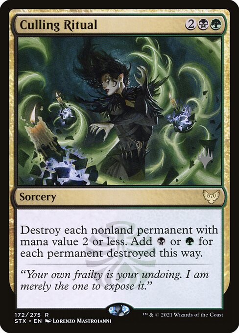 Ritual da Ceifa — Strixhaven: School of Mages Promos 172p