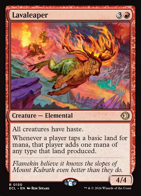 Lavaleaper — Lorwyn Eclipsed Promos 150p