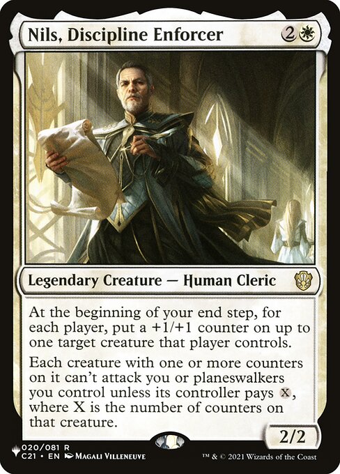 Nils, Impositor da Disciplina — The List C21-20