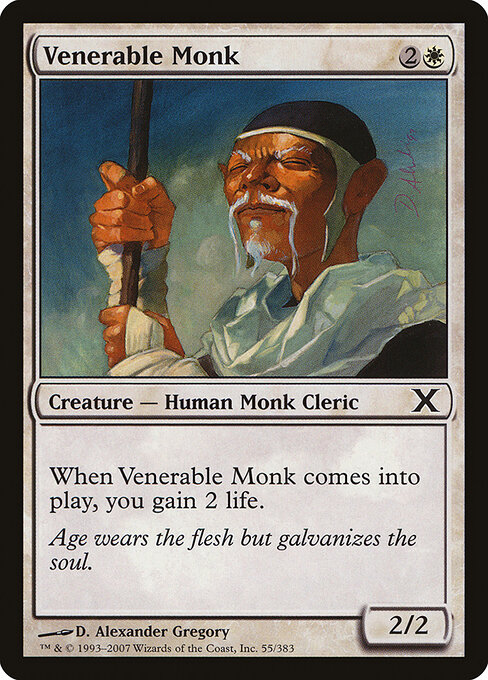 Monge Venerável — Tenth Edition 55