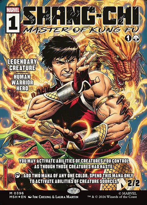 Shang-Chi, Master of Kung Fu — Marvel Super Heroes 396