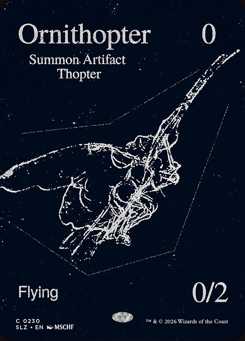Ornitóptero — The Zeta Set 230