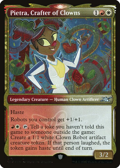 Pietra, Crafter of Clowns — Unfinity 519