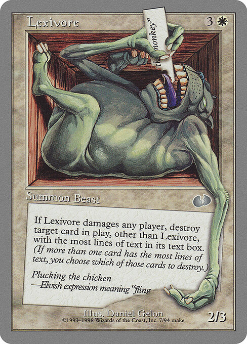 Lexivore — Unglued 7