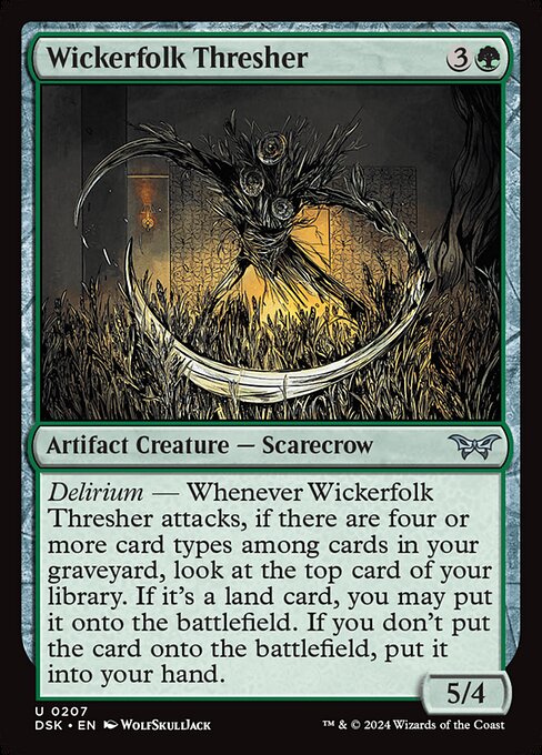 Wickerfolk Thresher — Duskmourn: House of Horror 207