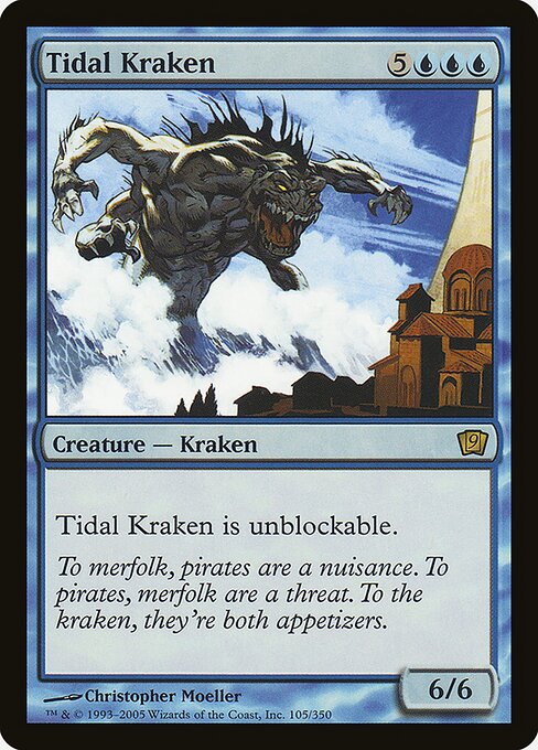 Kraken das Marés — Ninth Edition 105★