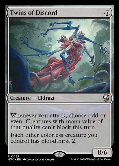 Twins of Discord — Modern Horizons 3 Commander 37