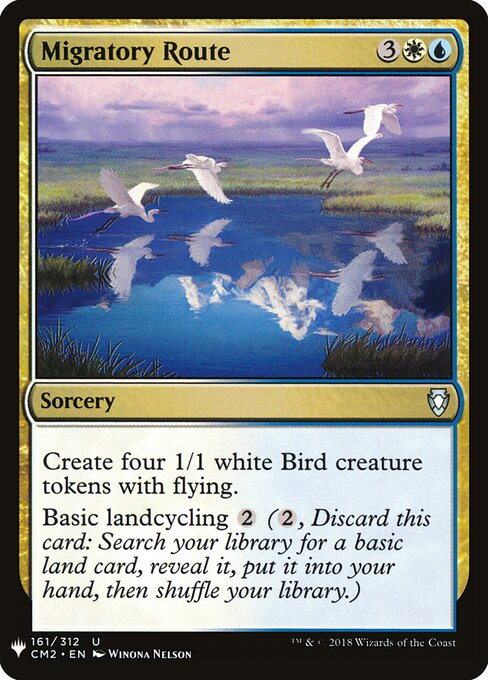 Rota Migratória — The List CM2-161