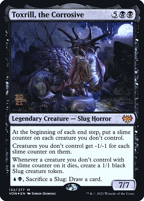 Toxrill, a Corrosiva — Innistrad: Crimson Vow Promos 132s