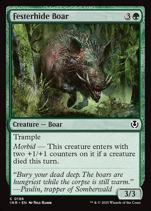 Javali da Pele Supurante — Innistrad Remastered 196