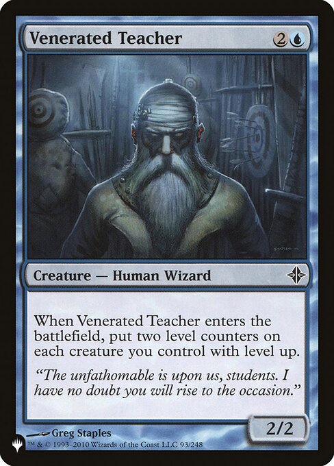 Professor Venerado — The List ROE-93
