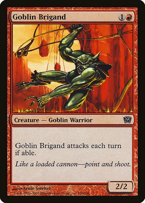 Bandoleiro Goblin — Ninth Edition 190★
