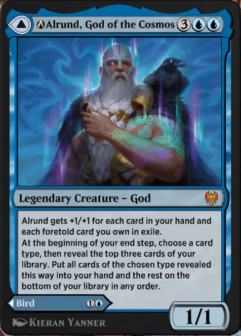 A-Alrund, God of the Cosmos — Kaldheim A-40