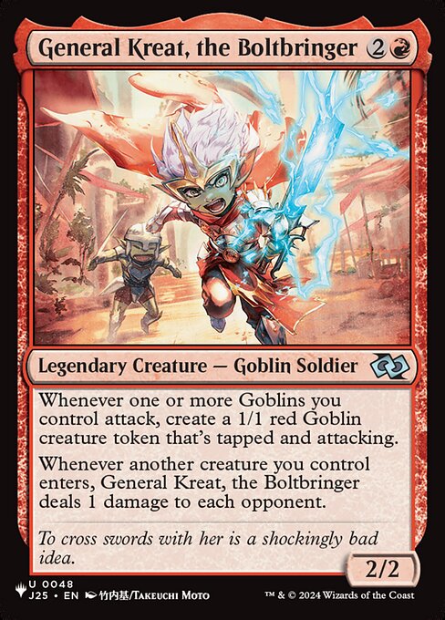 General Kreat, the Boltbringer — The List J25-48