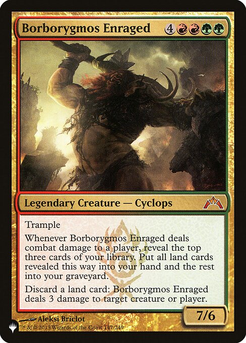 Borborigmo Enfurecido — The List GTC-147