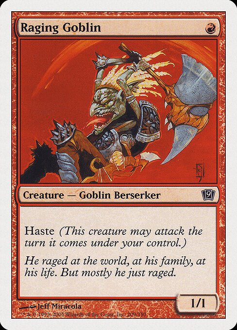 Goblin Enfurecido — Ninth Edition 209