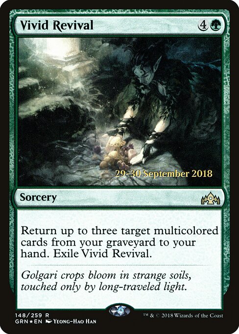 Vívido Reviver — Guilds of Ravnica Promos 148s
