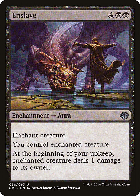 Escravizar — Duel Decks Anthology: Garruk vs. Liliana 58