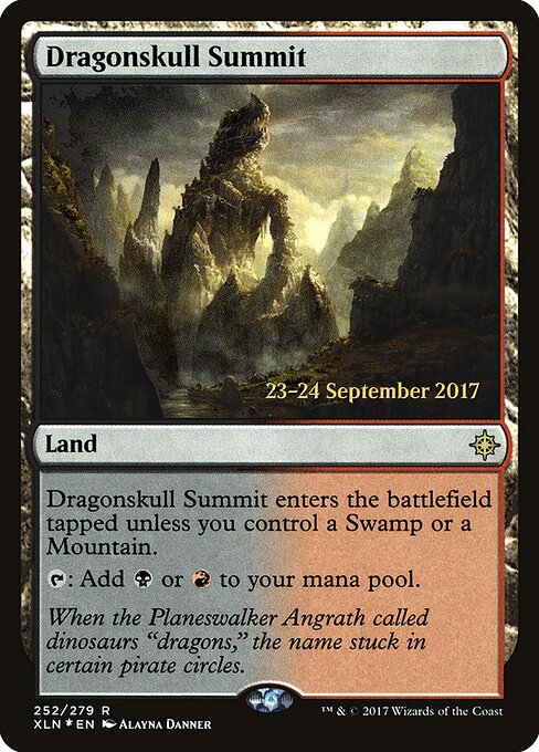 Pico da Caveira de Dragão — Ixalan Promos 252s